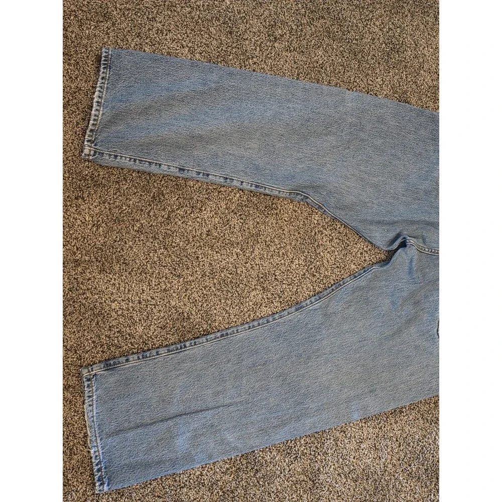 Vintage Levis 501 Blue Jeans 40x30 Straight Leg Button Fly Guatemala Y2K 90s